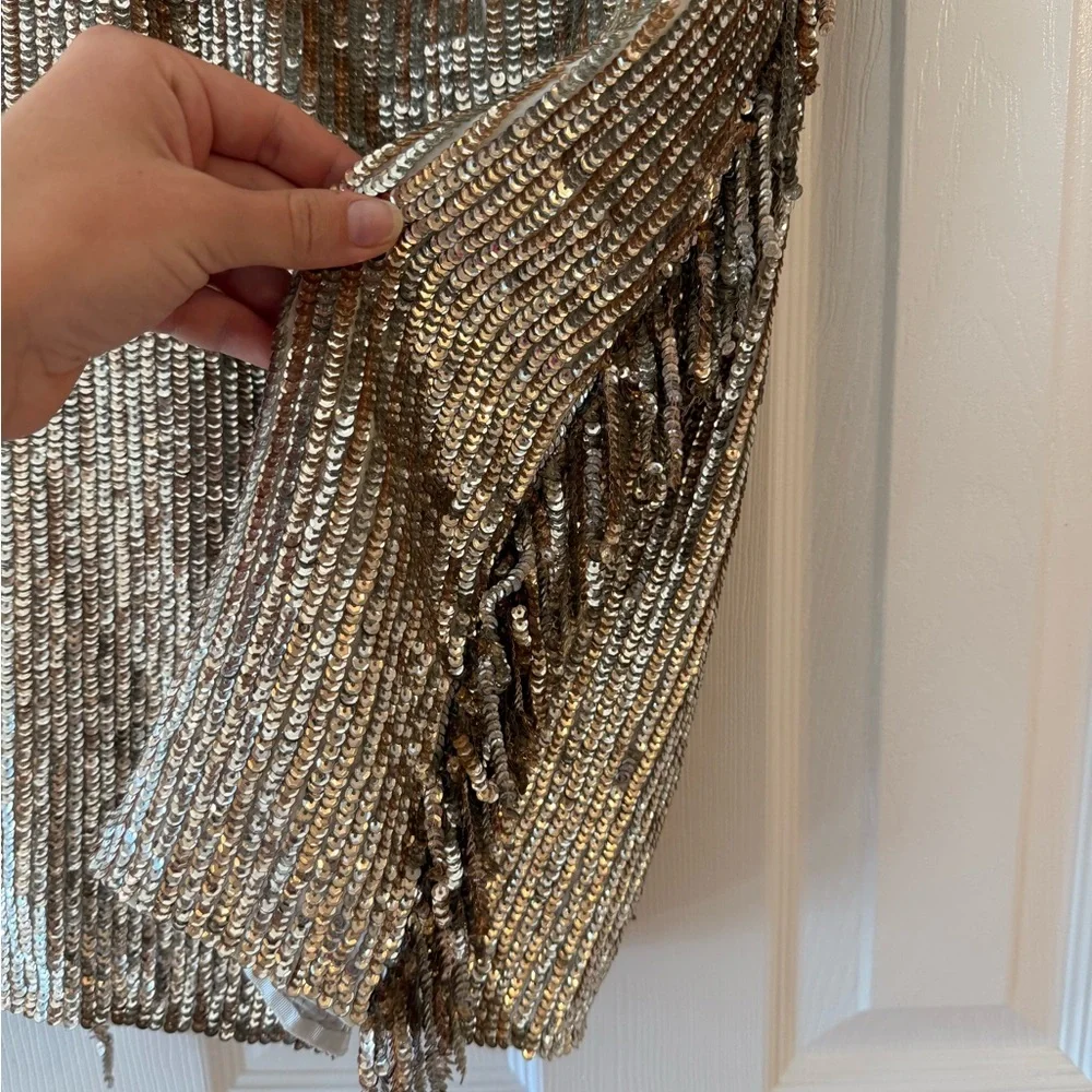 NBD Strapless Sequin Dress | Mekayla Mini Dress - Picture 6 of 6